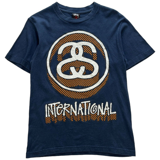 Vintage Stussy International Graphic T Shirt Size S