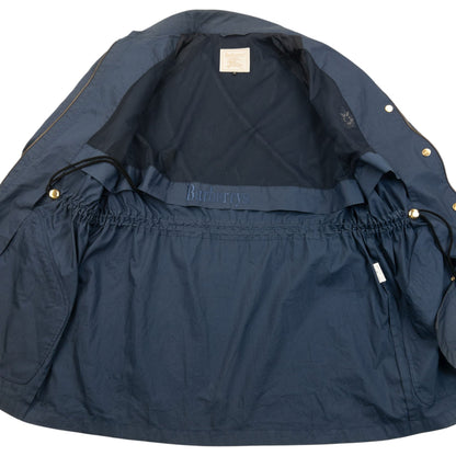 Vintage 90s Burberry Zip Up Jacket Size M | Medium, Blue