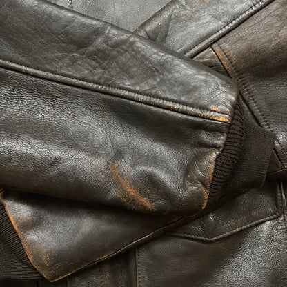 Avirex 'Seven Wishes' A2 Leather Flight Jacket - L