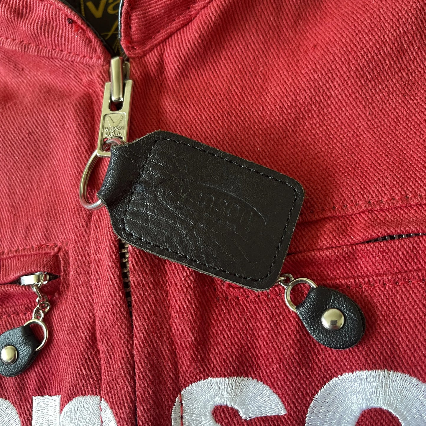 Vanson Leathers Cotton Racing Jacket - M