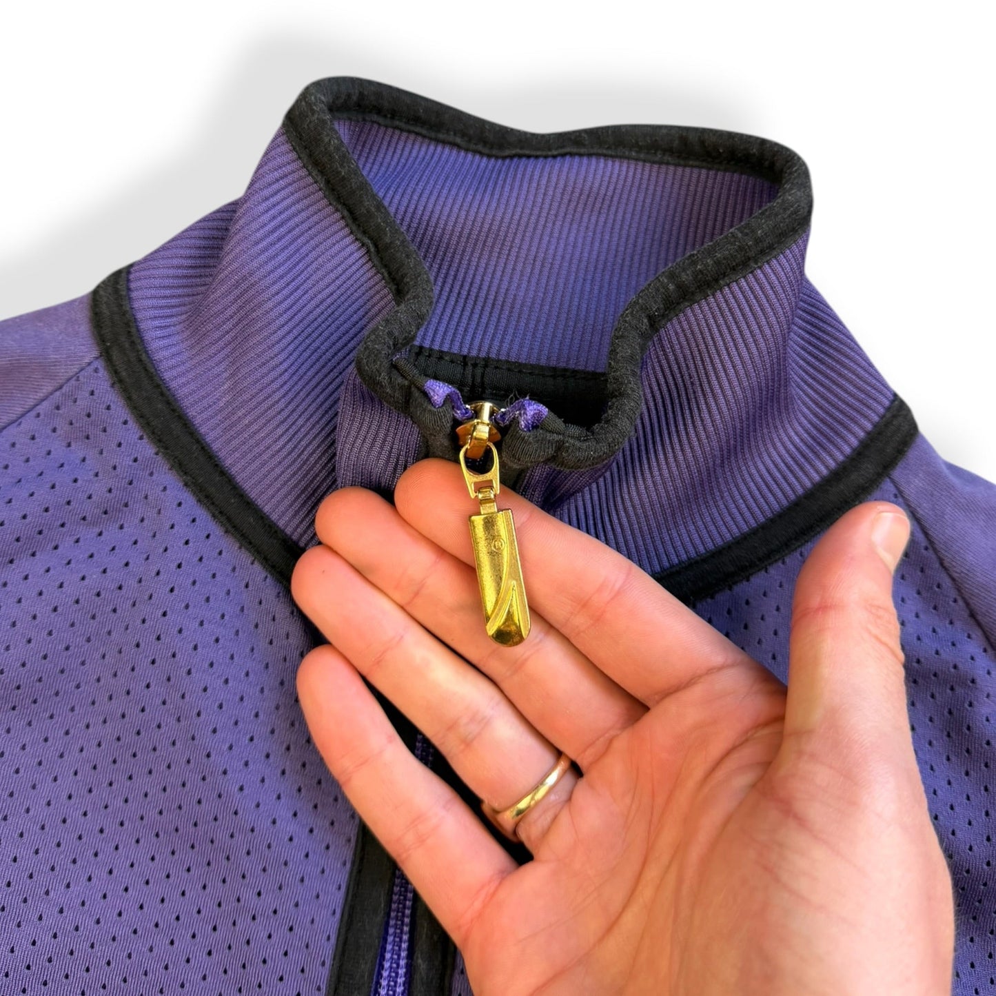 2005 Levi's Engineered Perforated Track Jacket (L) | Default Title, Multicoloured