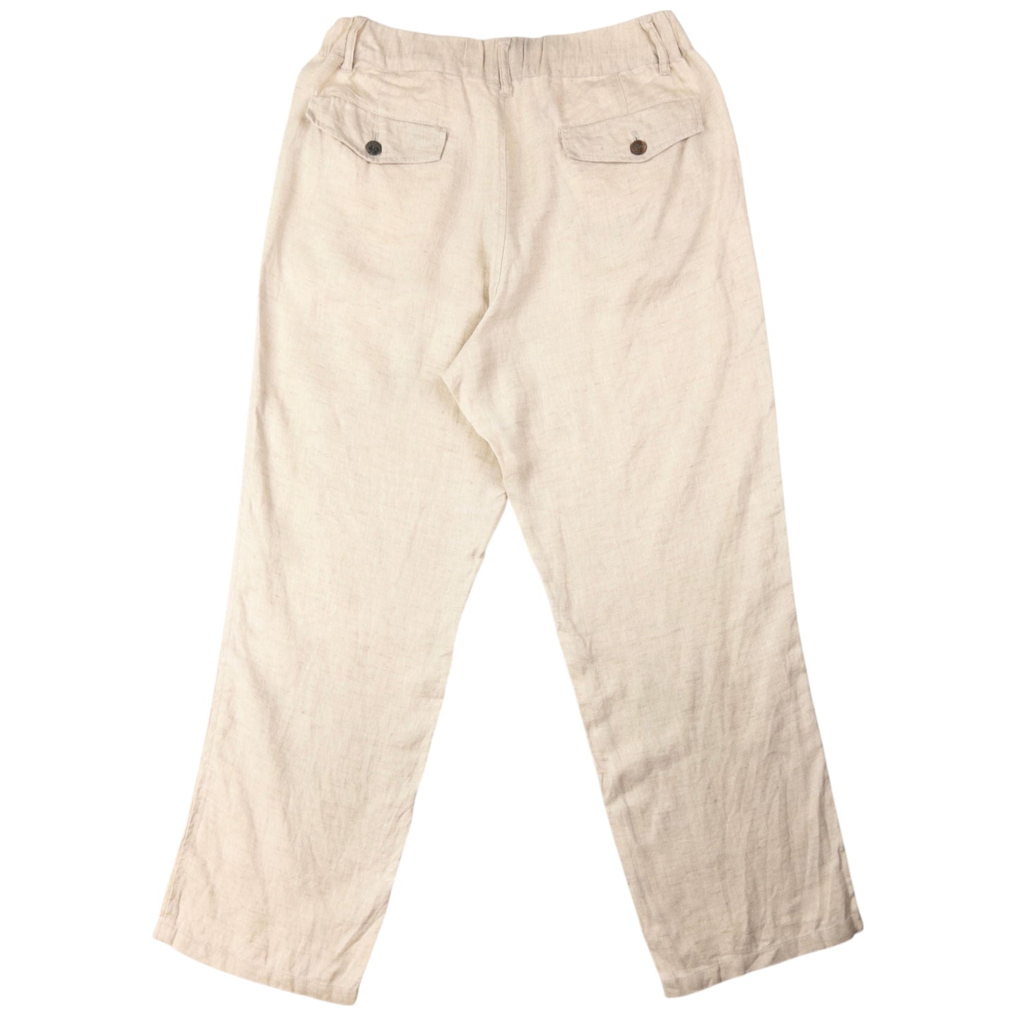 Vintage Plantation By Issey Miyake Lightweight Linen Trousers Size W30