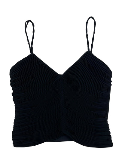 Emporio Armani pleat top | Black, Black