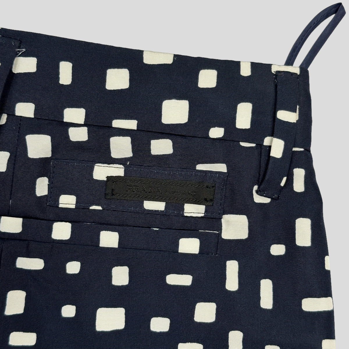 Prada Milano 2013 Silk Geometric Trousers - IT38 (UK8) | O/S, Multicoloured