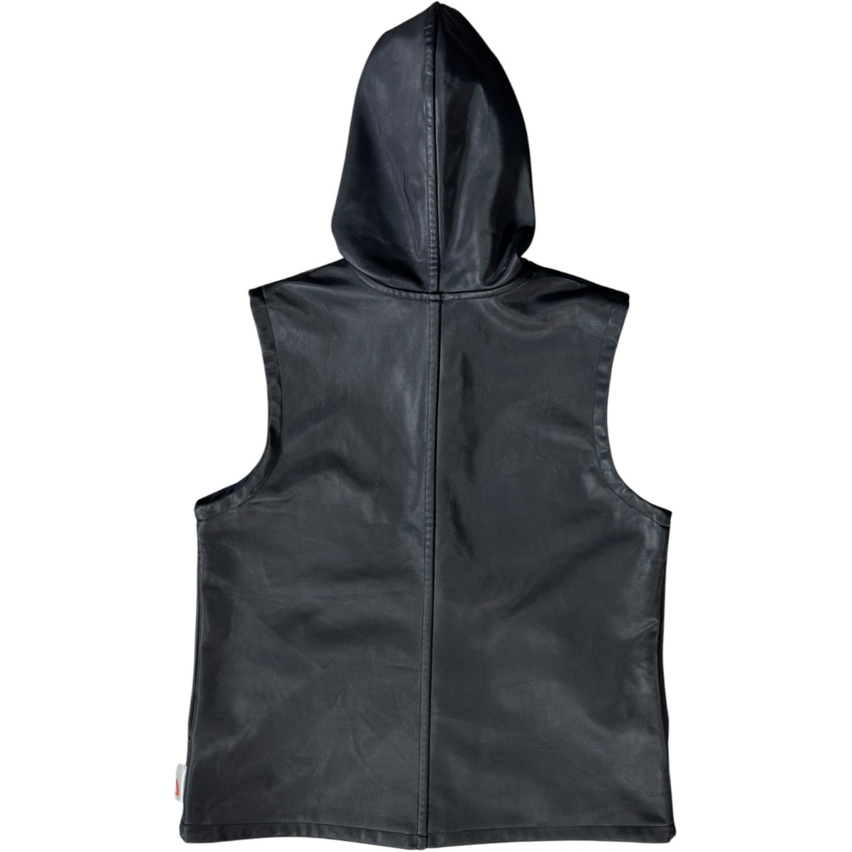 Nike 2001 Polyurethane Hooded Vest Jacket Size 14/16 | 14/16, Black