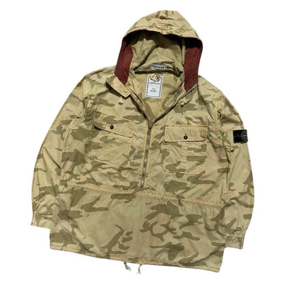 Stone Island S/S 1990 Ice Camo Smock Jacket | Medium, Camo