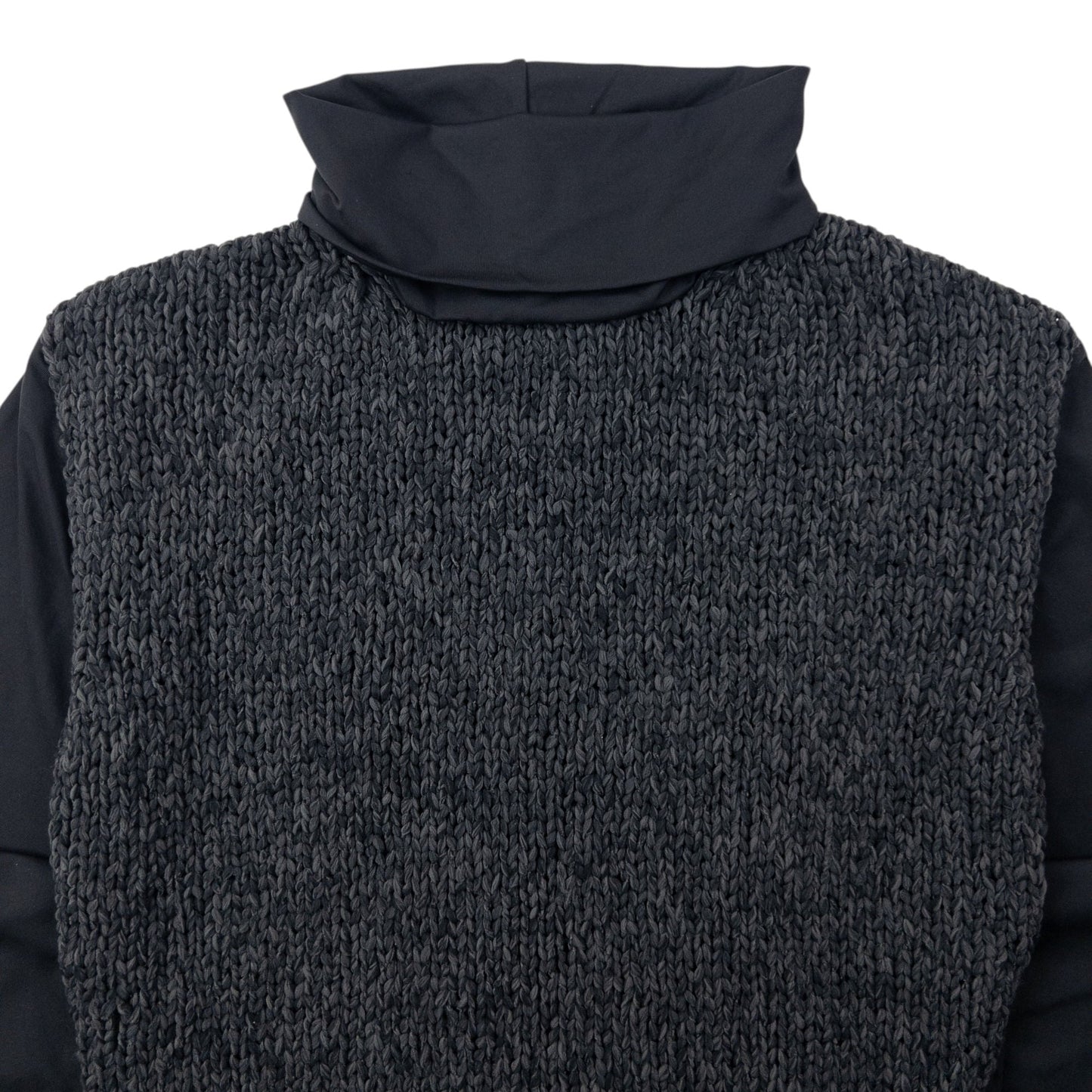 Vintage 90s Jean Paul Gaultier Homme Turtleneck Jumper Womens Size S | Small, Grey