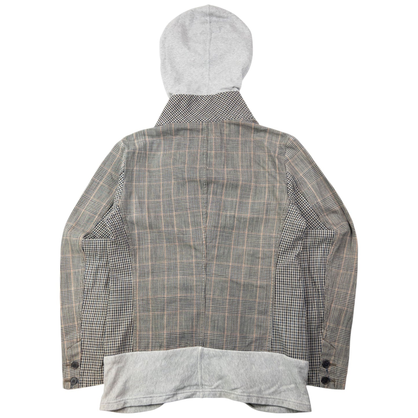 Vintage 90s Final Home By Issey Miyake Layered Hoodie Jacket Size S | Small, Red