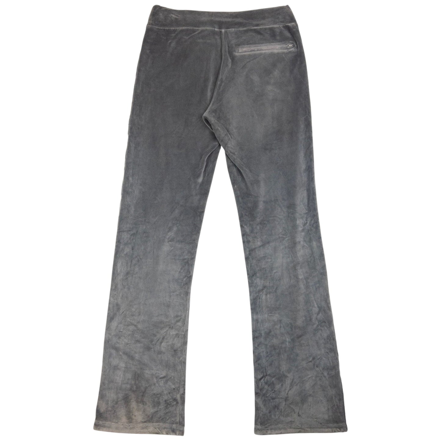 Vintage Burberry Ruched Velour Zip Up Hoodie & Joggers Set Womens Size S