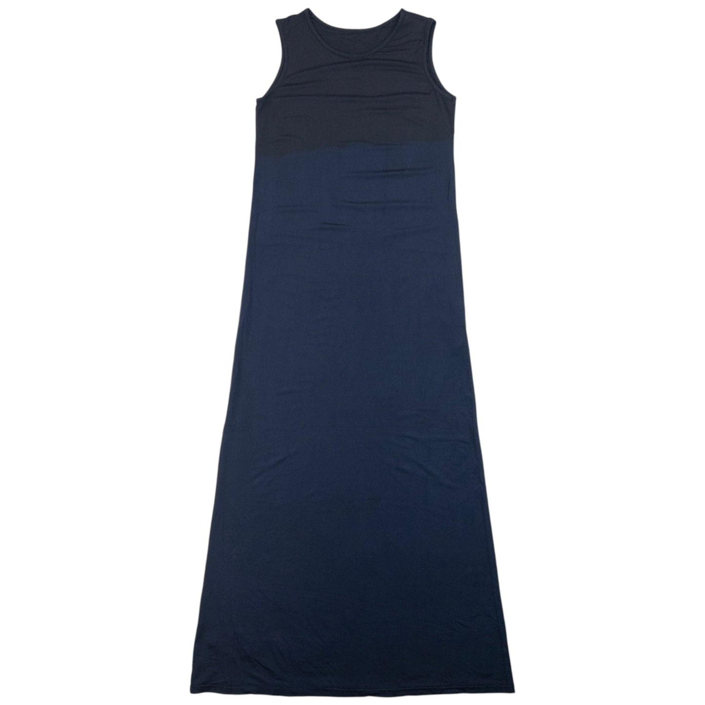 Vintage 90s Yohji Yamamoto NOIR Gradient Maxi Dress Womens Size M | Medium, Black