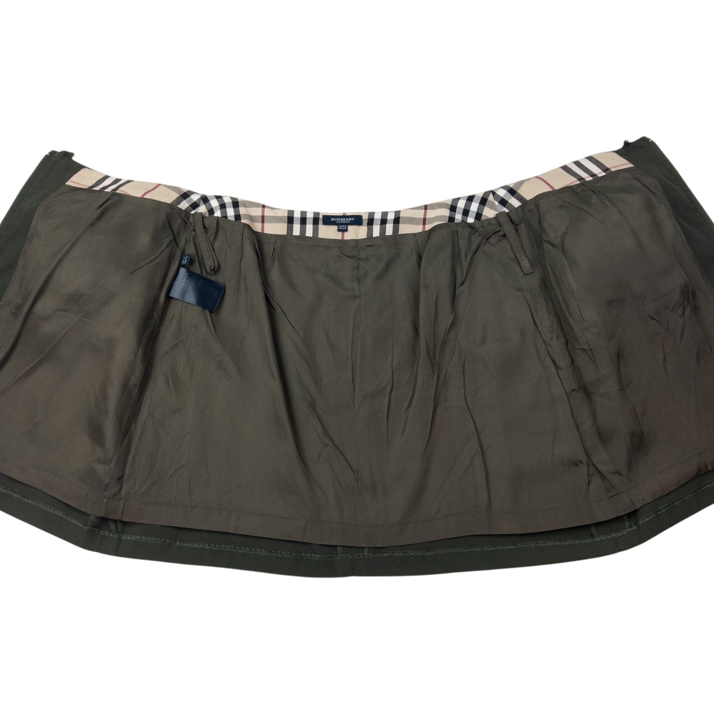 Vintage Burberry Cargo Mini Skirt Womens Size W30