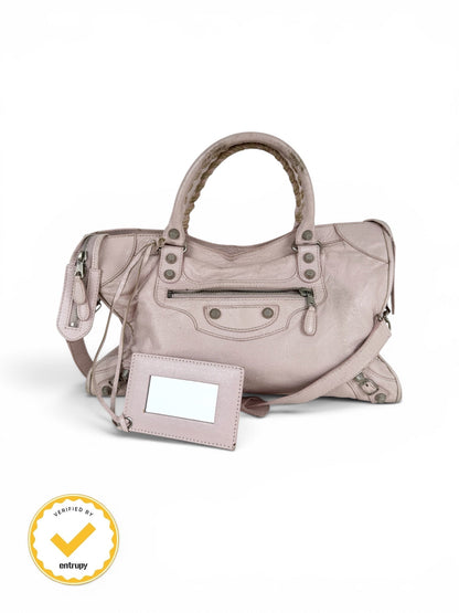 S/S 2014 Balenciaga Baby Pink City 2Way Handbag | O/S, Pink
