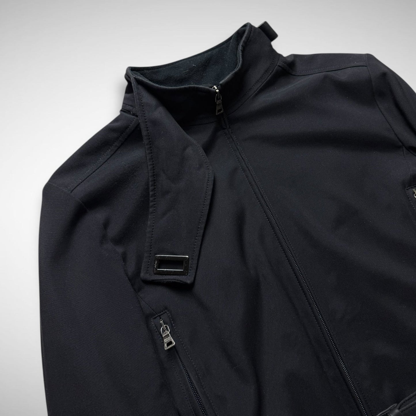 Prada Linea Rossa Riot Collar Belted Jacket (FW1999)