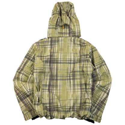 Vintage 2000s Oakley Pattern Zip Up Snowboarding Jacket Size S | Small, Green