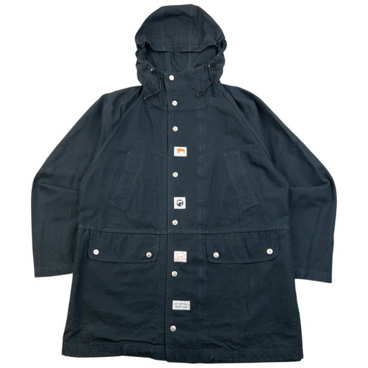 Vintage 90s Hai Sporting Gear By Issey Miyake Zip Up Jacket Size M | Medium, Navy