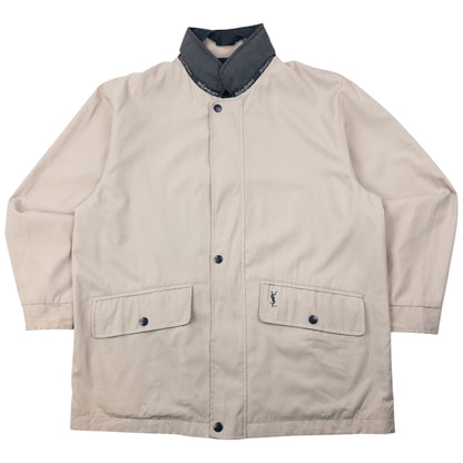 Vintage 2000s YSL Yves Saint Laurent Reversible Jacket Size L