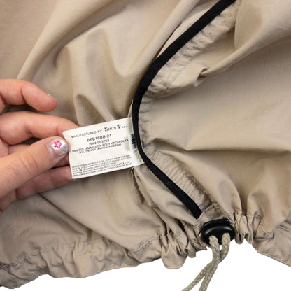 Vintage 2000s Armani Jeans Zip Up Jacket Size M | Medium, Beige