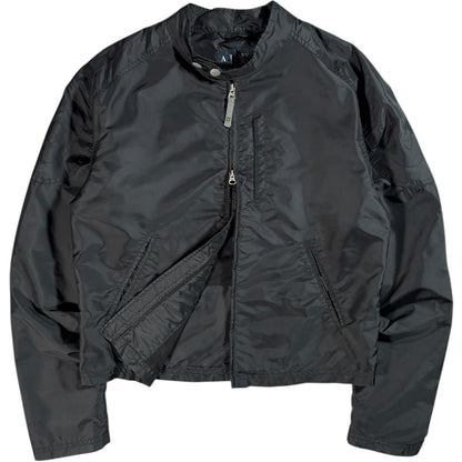 Armani Jeans 00’s Cropped Lightweight Jacket M | Medium, Black