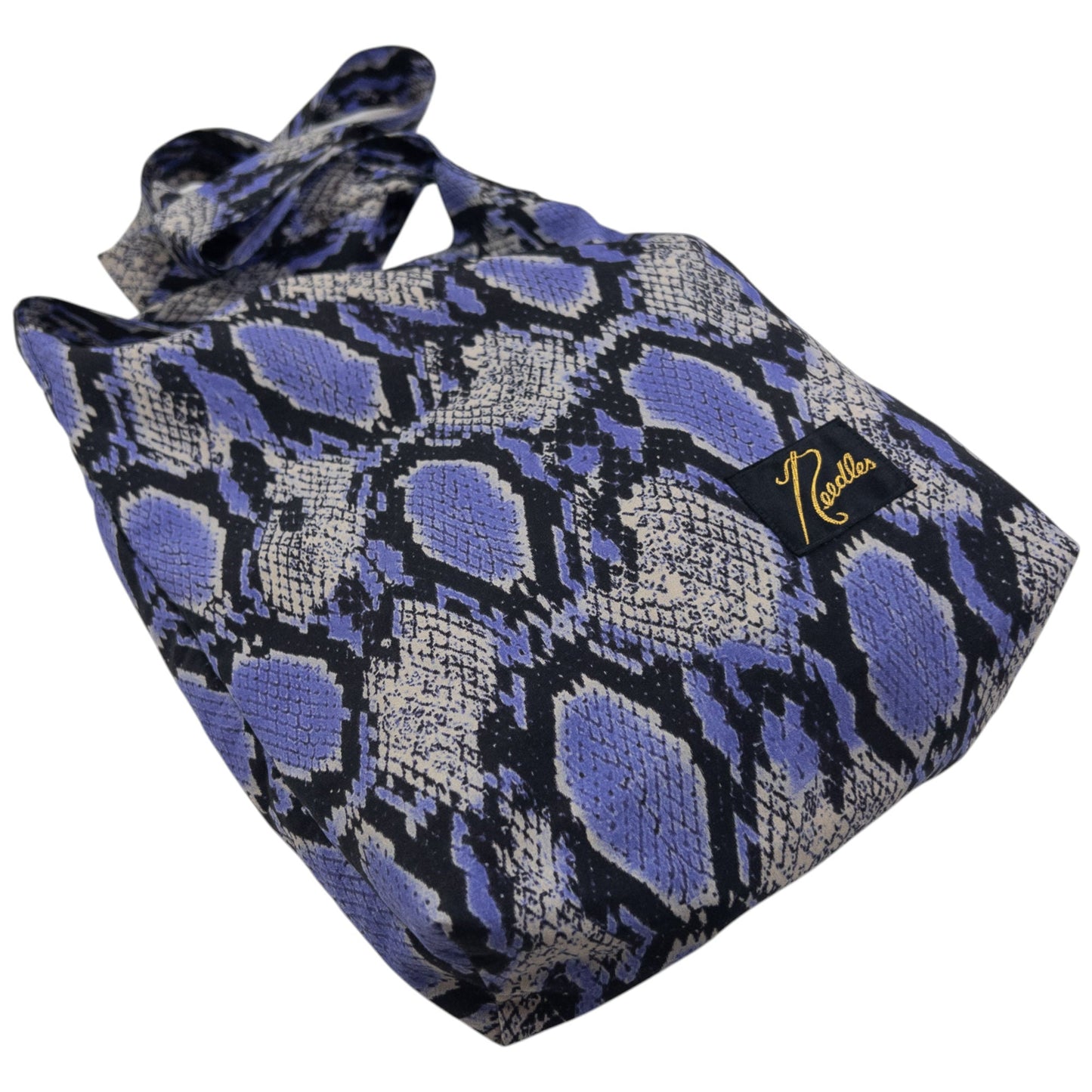 Vintage Needles Lightweight Snakeskin Pattern Crossbody Bag