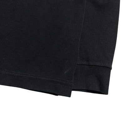 Stone Island S/S 2000 Ribbed Zip Up | XXL, Black