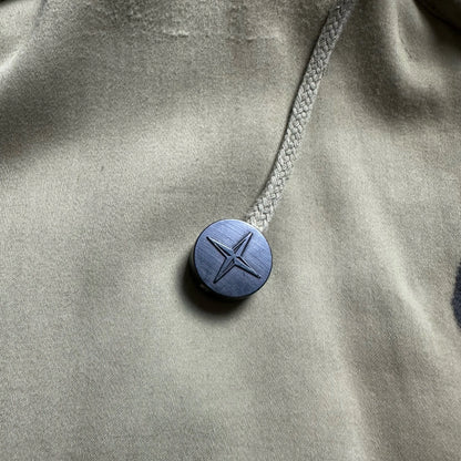 S/S 1988 Sage Green Raso Gommato Vulcanised Rubber Flight Jacket