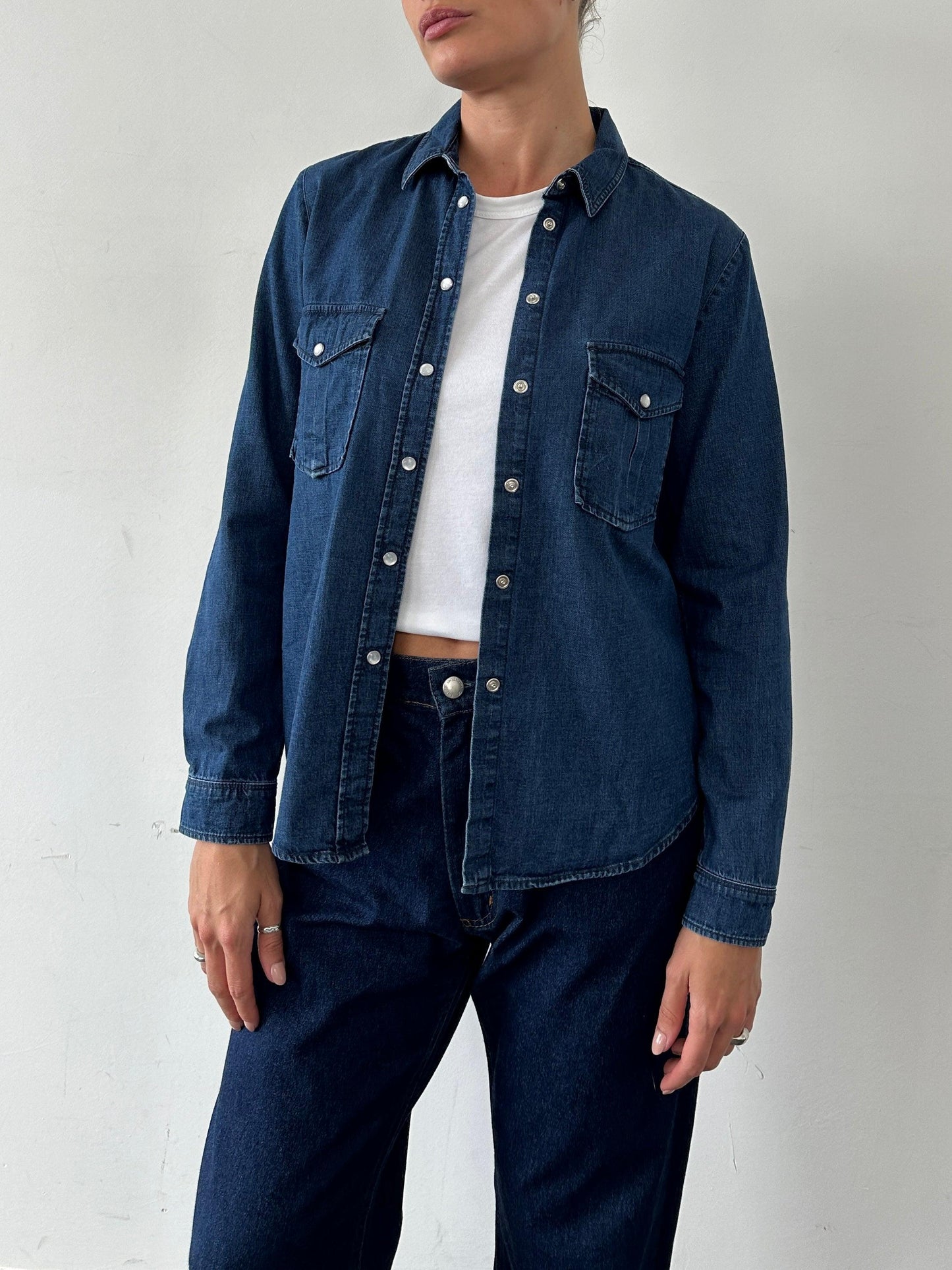 MAX & Co Pure Cotton Denim Shirt - S/M - Known Source