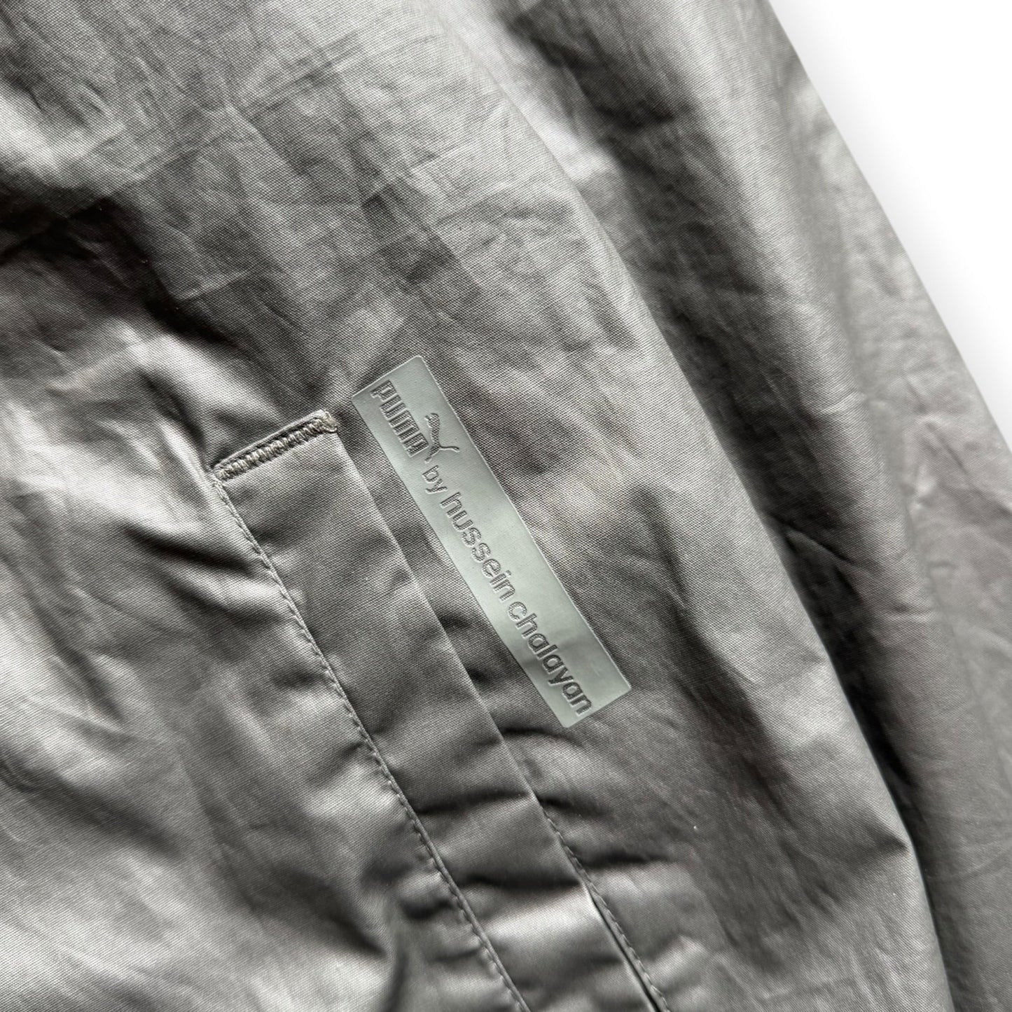 2000's Puma by Hussein Chalayan Expandable Shoulder Bomber (L) | Default Title, Grey