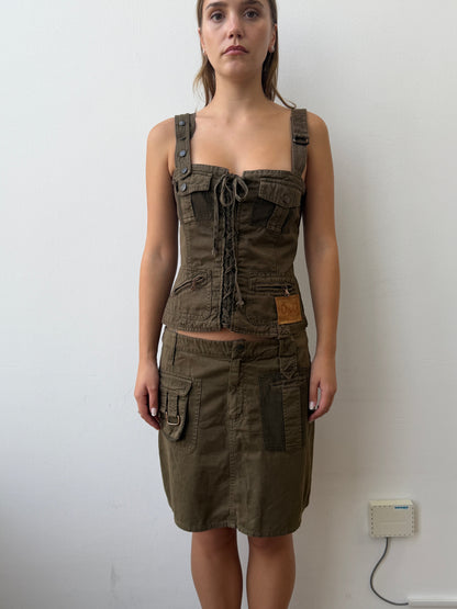 Dolce&Gabbana SS03 Technical Set | W42, Olive