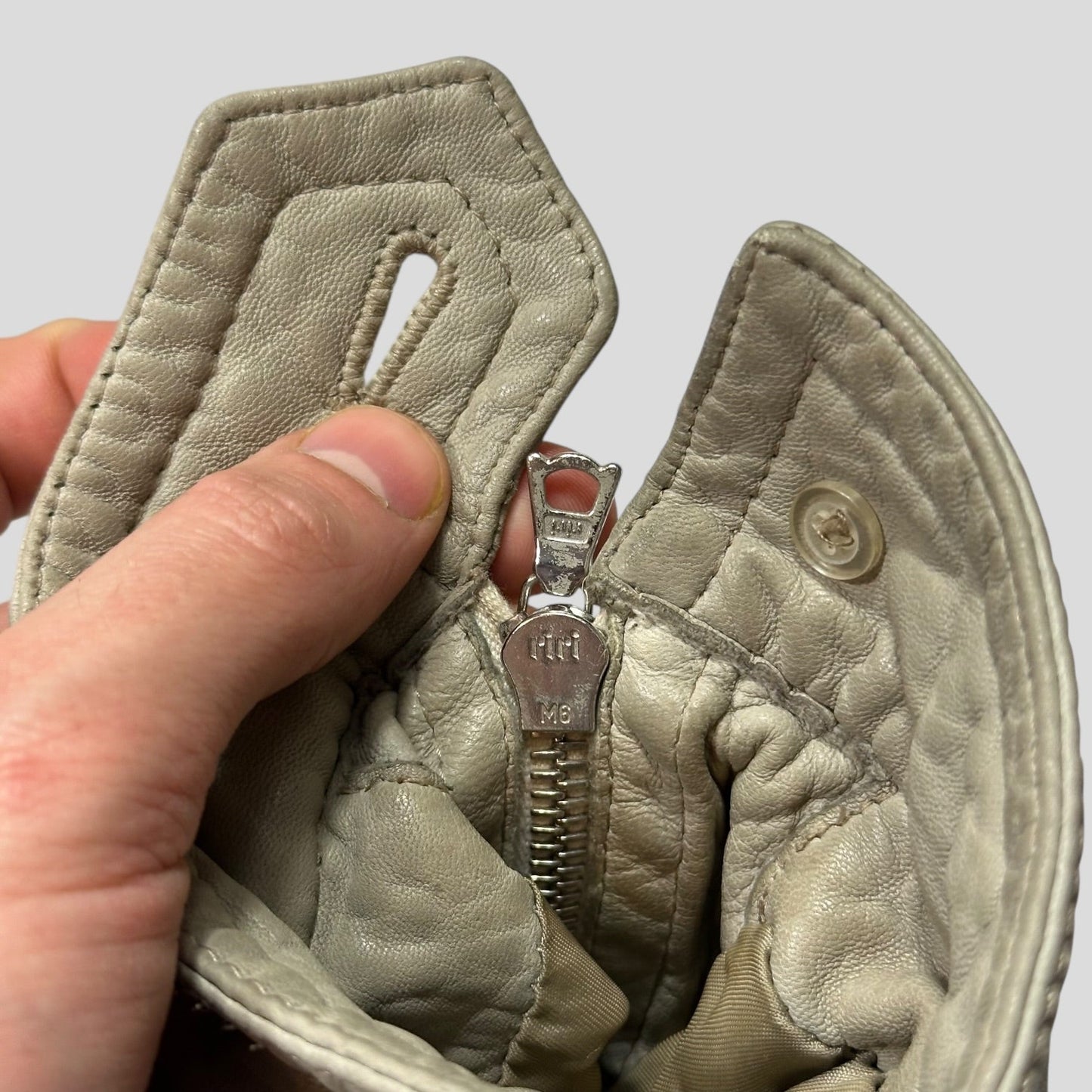 Neil Barrett 00’s Brad Pitt Leather Multipocket Moto Jacket - XS/S