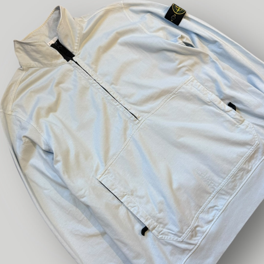 Stone Island SS/21 Half Zip Cotton Pullover XXL