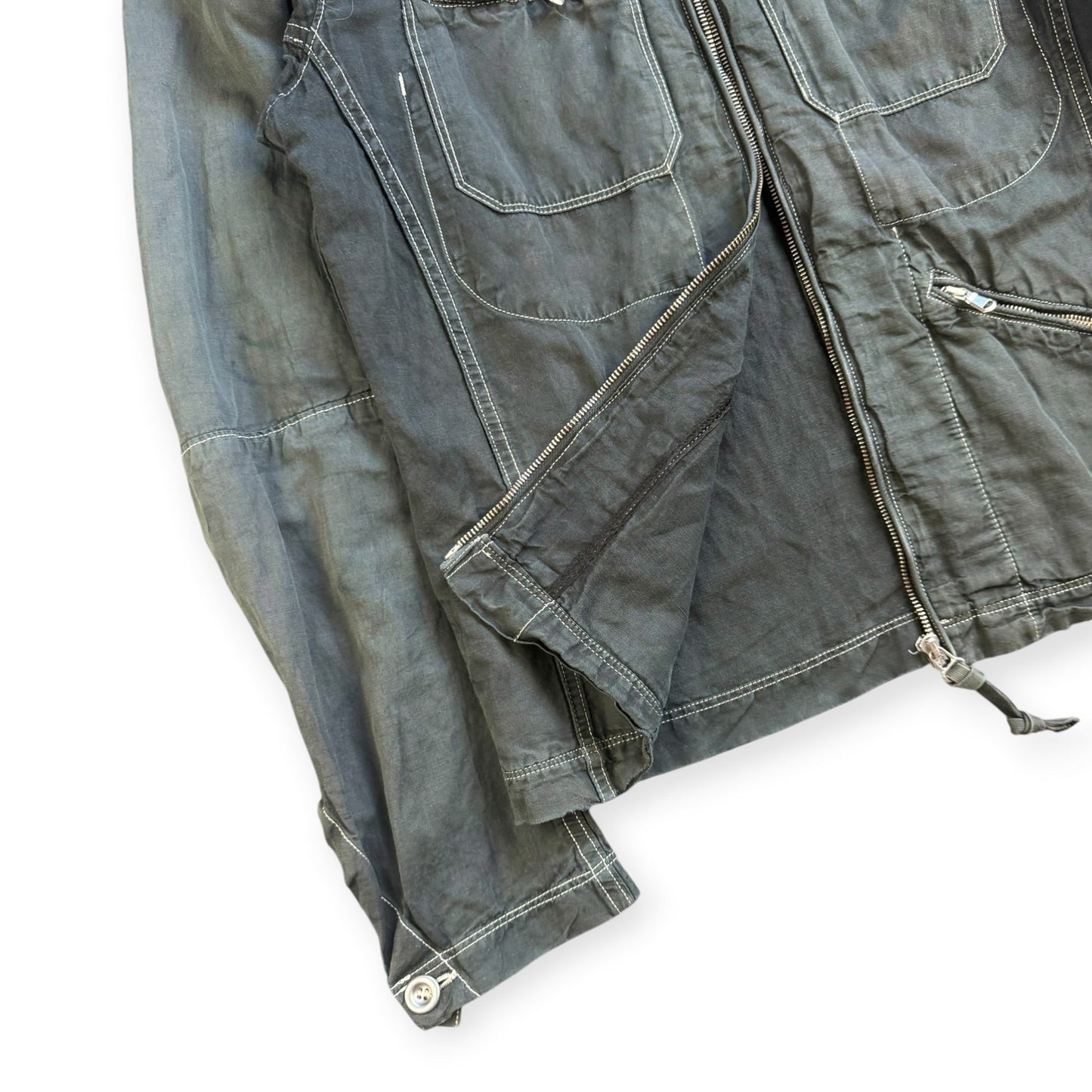 SS2007 CP Company Contrast Stitch Jacket (M) | Medium, Multicoloured