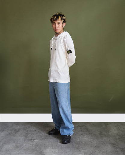 AW2014 Stone Island Grid Weave Hoodie