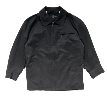 BALENCIAGA NAVY HARRINGTON JACKET  (S)