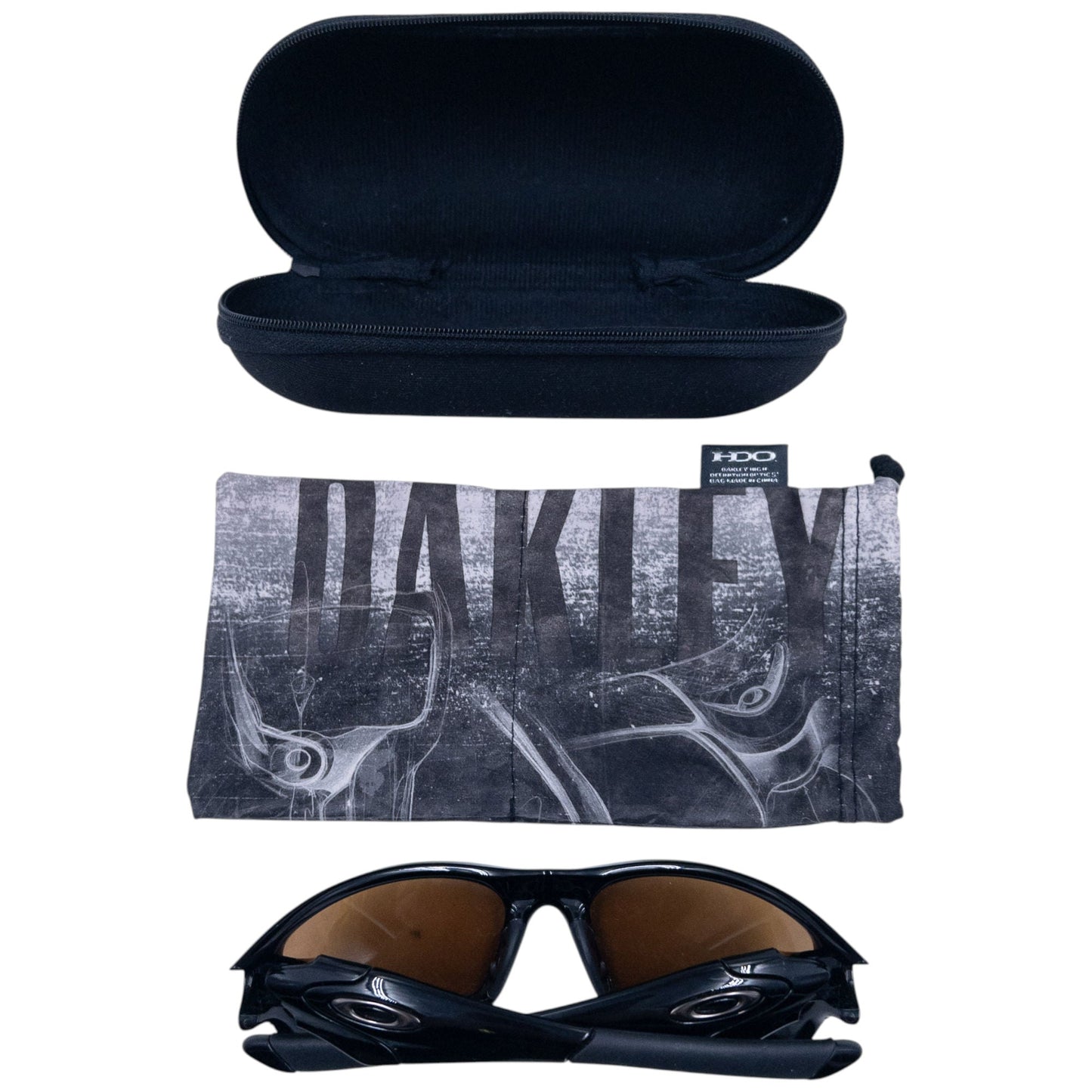 Vintage 2013 Oakley Straight Jacket II Polished Black Sunglasses | O/S, Multicoloured