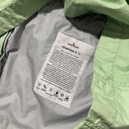 Stone Island Membrana 3L TC Jacket | XXL, Mint Green