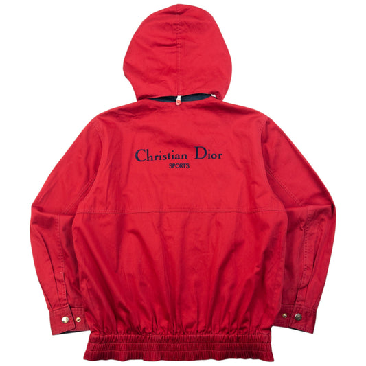 Vintage 2000s Dior Sports Silk Lined Jacket Womens Size S | Small, Red