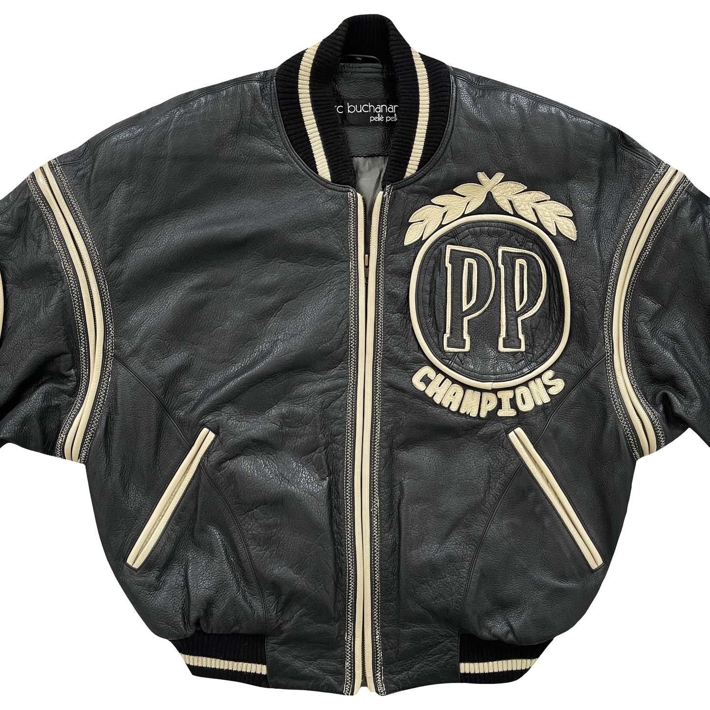 Pelle Pelle 90's Soda Club Leather Jacket - M