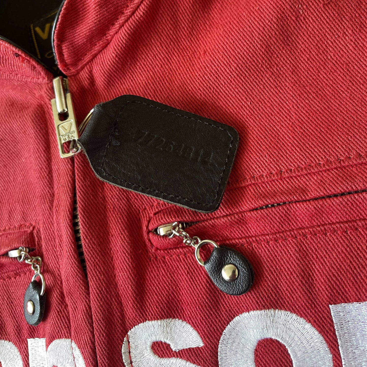 Vanson Leathers Cotton Racing Jacket - M