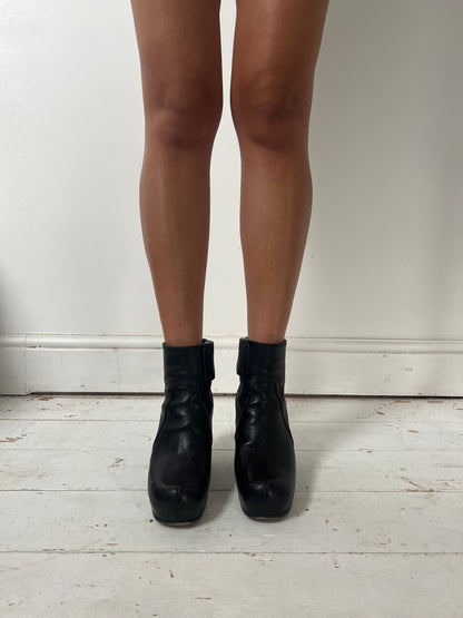 RICK OWENS WEDGES (EU 39) | Default Title, Black