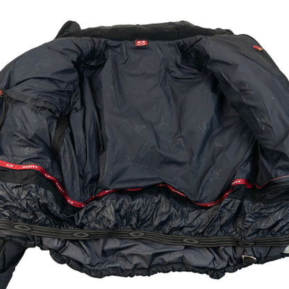 Vintage 90s Oakley Zip Up Puffer Snowboarding Jacket Size XXL | XXL, Navy