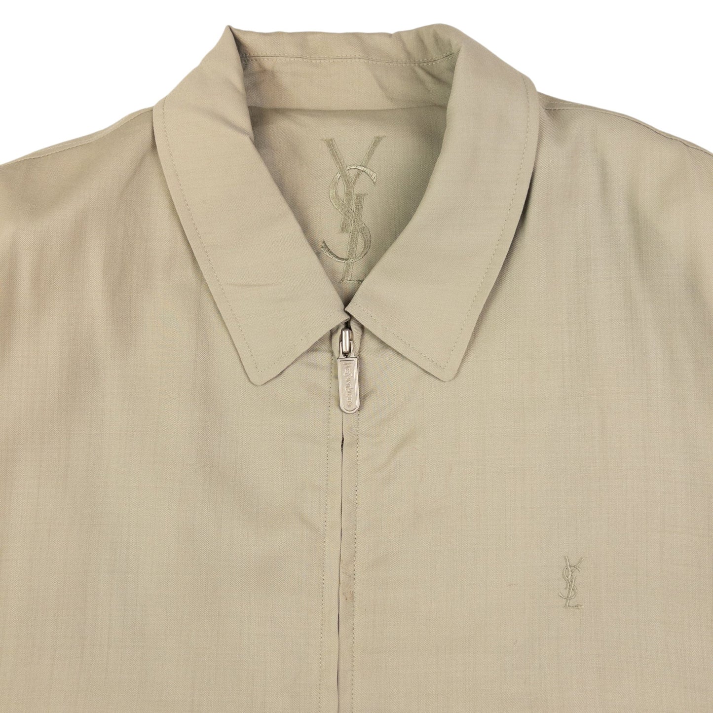 Vintage YSL Yves Saint Laurent Harrington Jacket Size XL