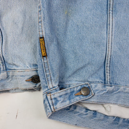 Vintage Armani Jeans Button Up Denim Jacket Size M