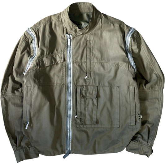 Maharishi 00's Convertible Cargo Jacket L | Large, Khaki