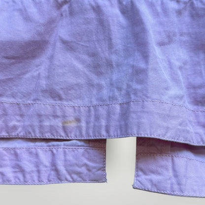 2000's Maharishi Crinkle Back Top UK8 | O/S, Light Pink