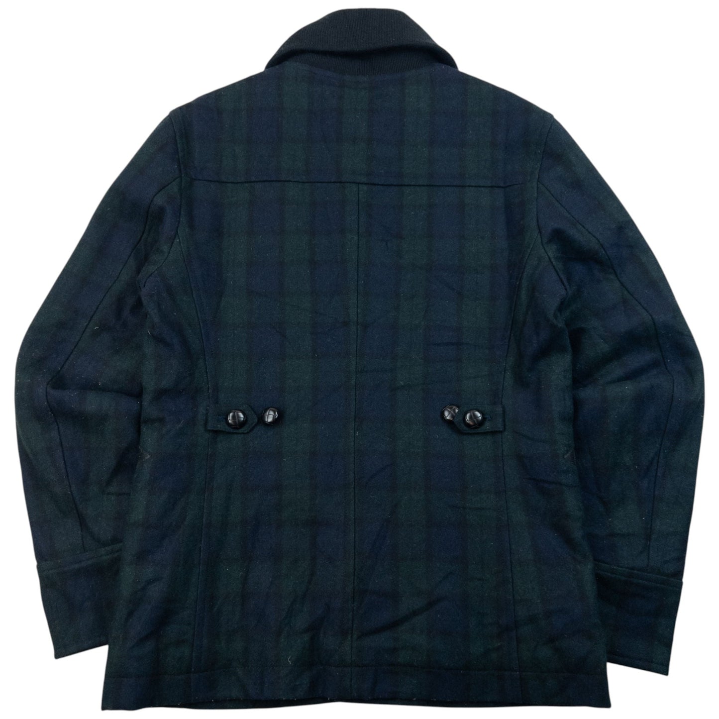 Vintage 2000s Katharine Hamnett Checkered Wool Jacket Size M | Medium, Multicoloured