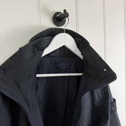 Stone Island Ghost Piece Weather Proof Cotton Parka Navy (M) | Medium, Multicoloured