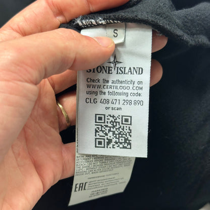 Stone Island AW19 Mock Neck Heavy Cotton Smock Pullover - S (M)