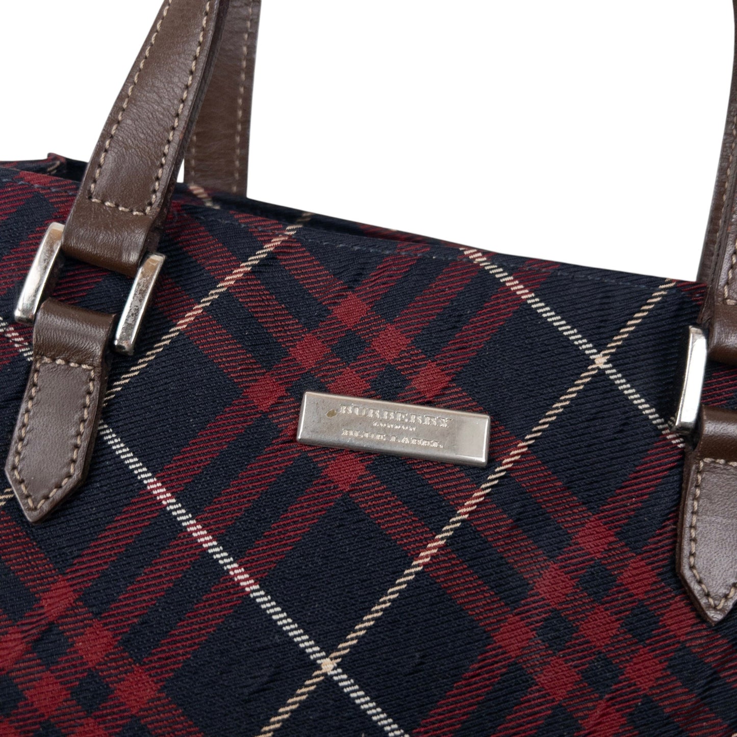 Vintage Burberry Blue Label Nova Check Handbag