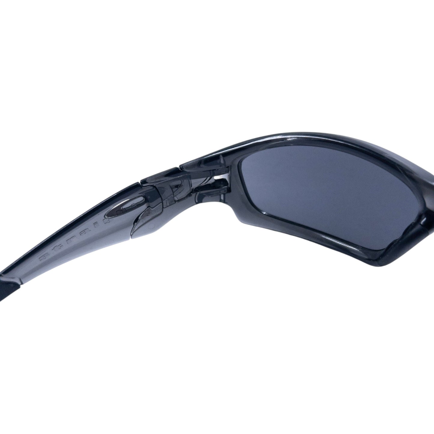 Vintage 2007 Oakley Grey Smoke Straight Jacket Sunglasses