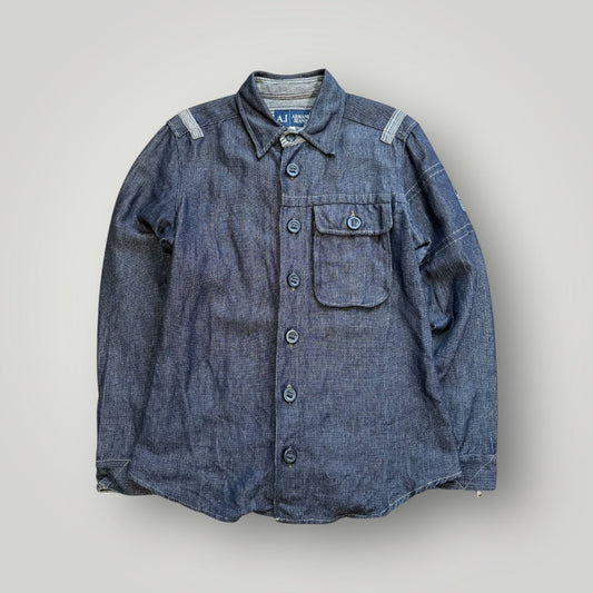 Armani Jeans Heavy Denim 2000's Overshirt L